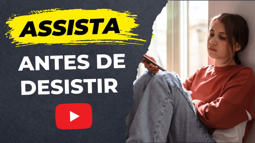 Como Não Desistir do Seu Canal no YouTube.